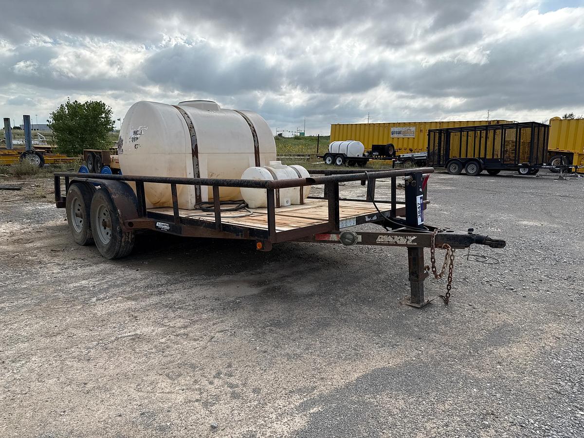 Used 16ft Maxey Pressure Washer Trailer