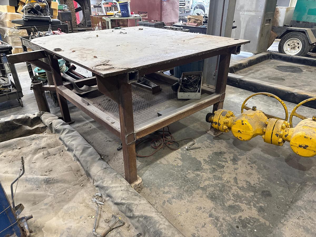 Used Metal Work Table