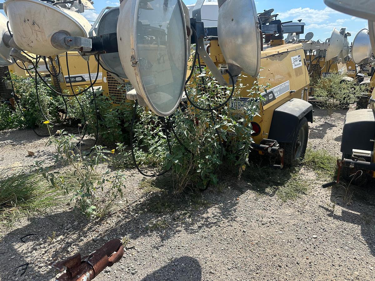 Used Allmand Night-Lite Pro NL 8 8KW Light Plant with CAT Engine