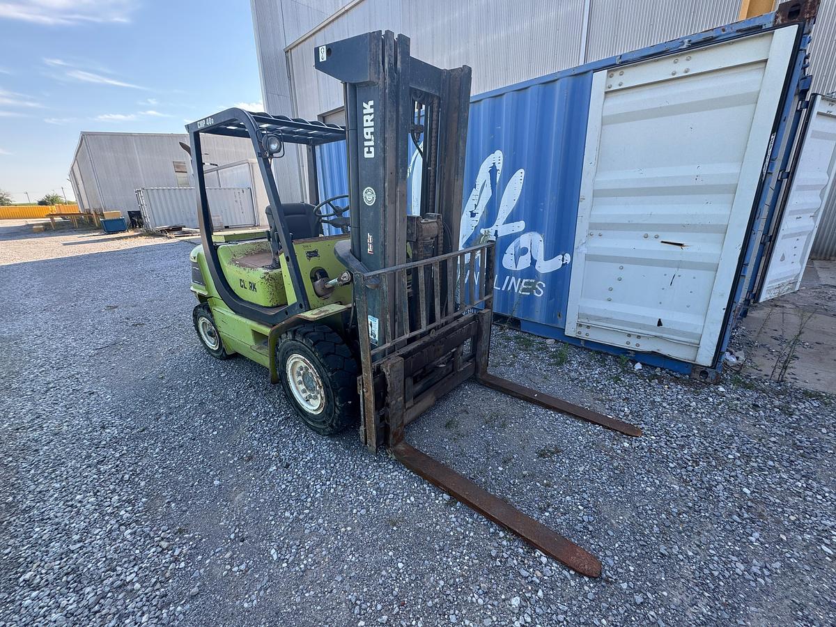 Used Clark CHP 40D 8,000lb Forklift