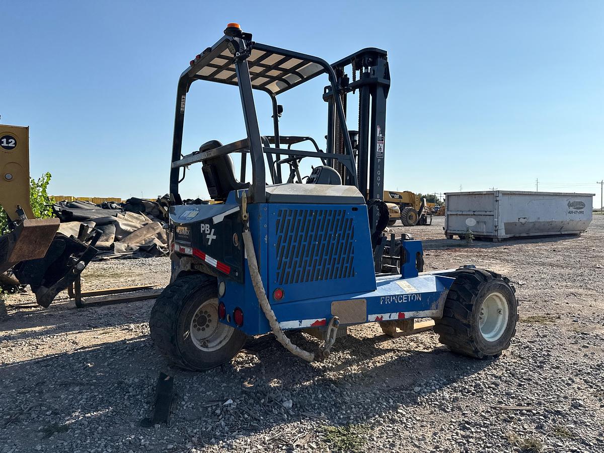 Used 2010 Bright Coop Flat Bed Trailer with a 2011 Princeton PB80 Piggy back