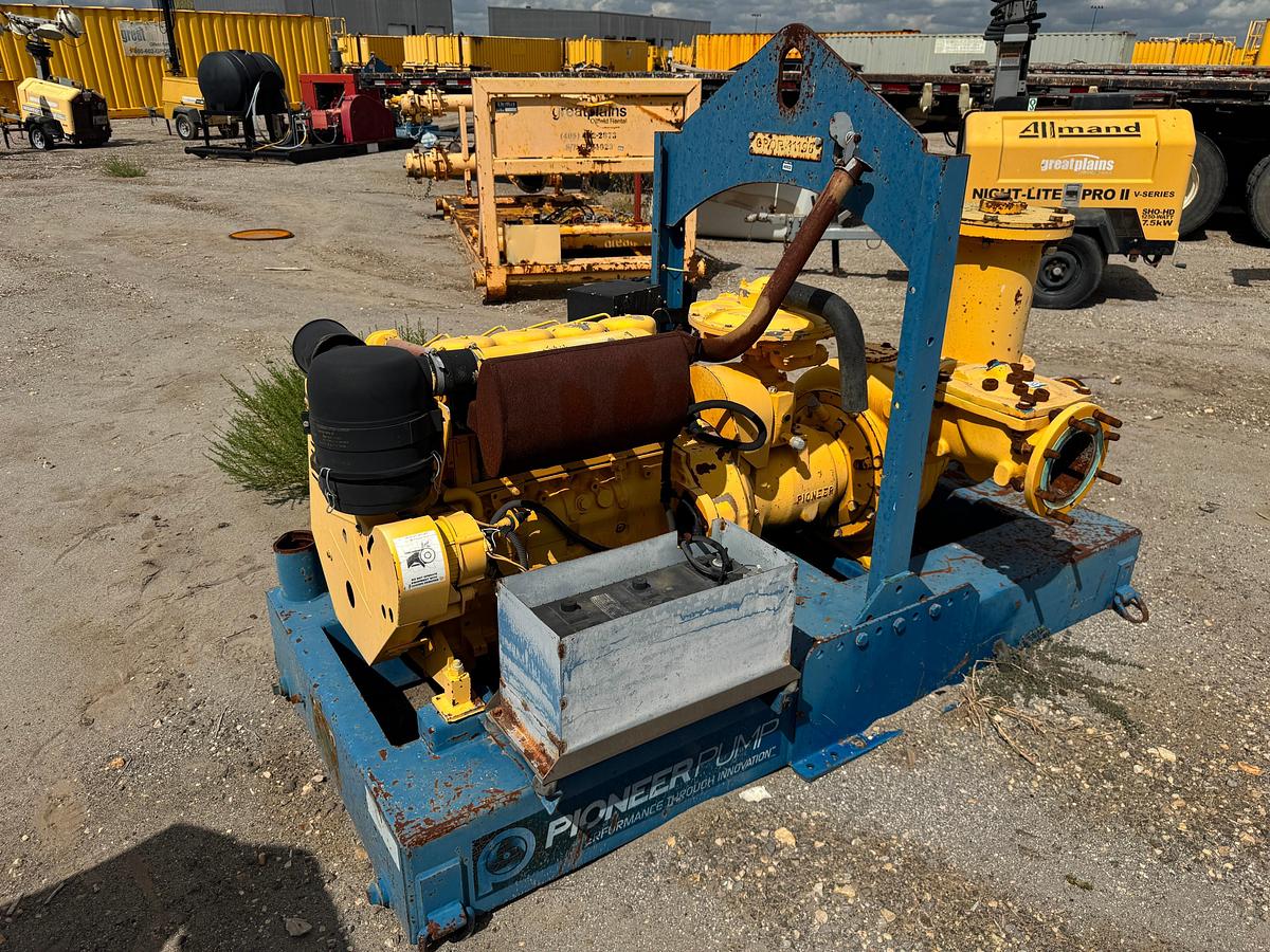 Used Pioneer Pump Skid-Mounted Centrifugal Pump with Deutz Engine