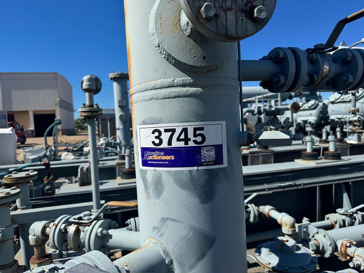 Used 2014 Ariel Natural Gas Compressor Package, Skidded