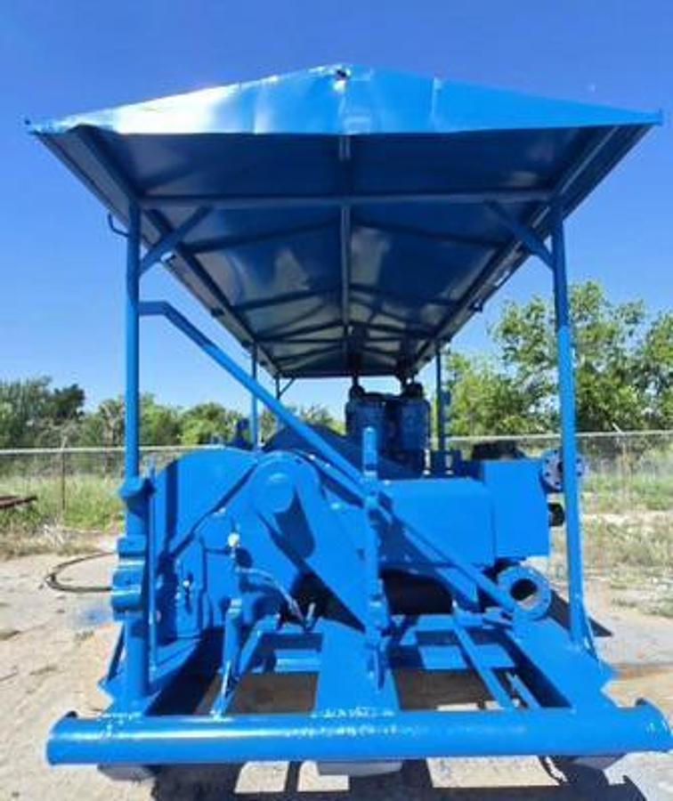 Used Gardner Denver PAH Triplex Pump, Skidded