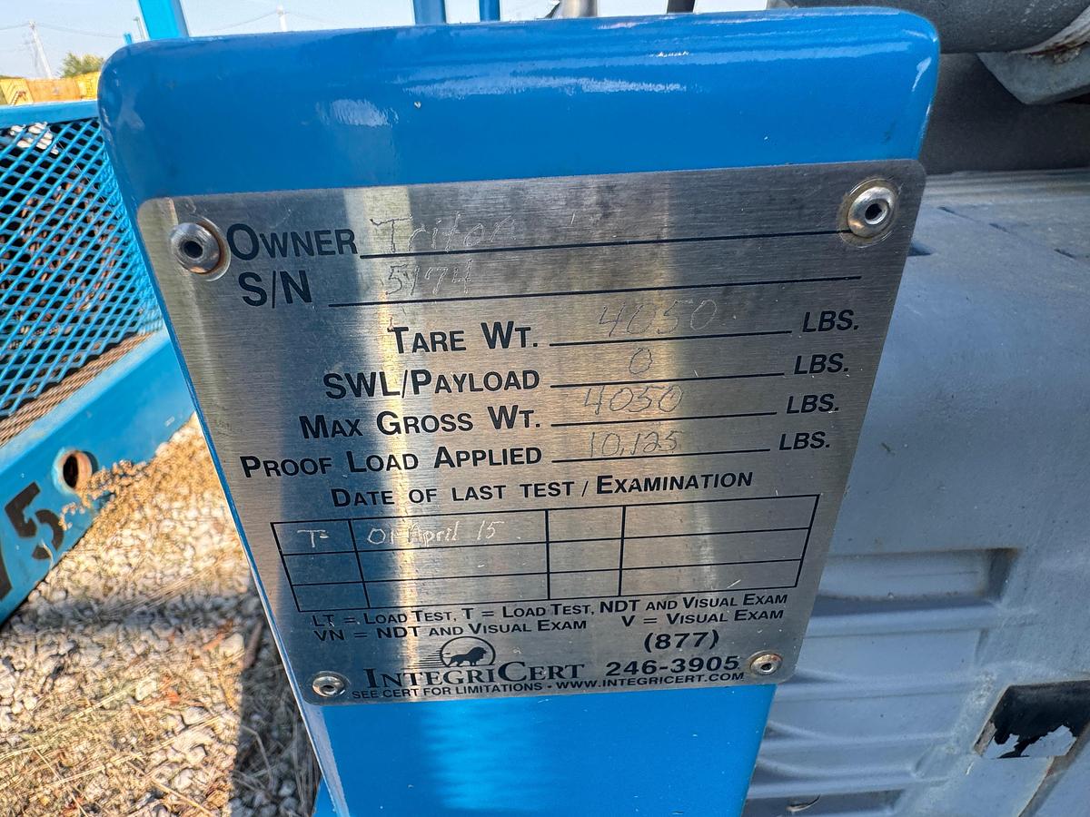 Used Triton / Great Plains Vacuum Tank System