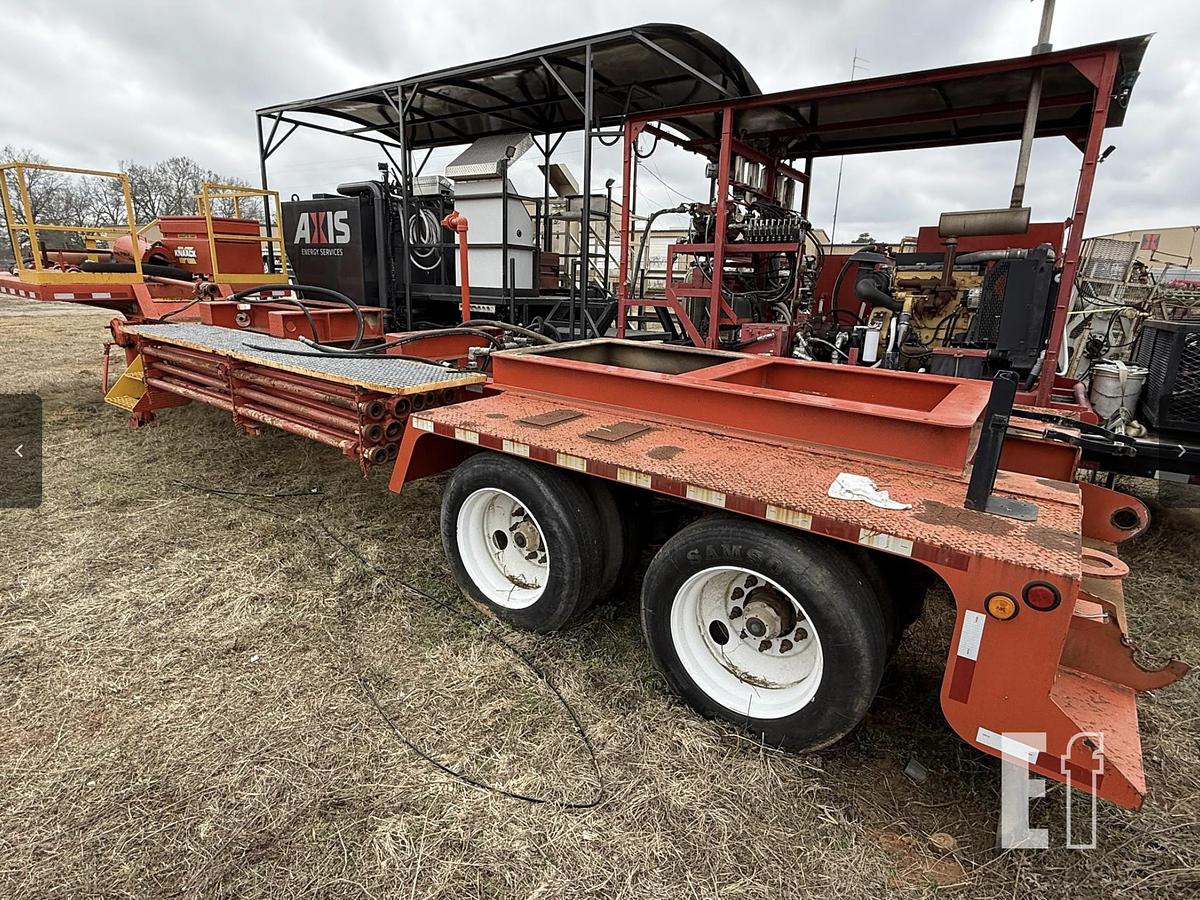 Used 2018 3T MFG 36' X 102" Frac Pump Trailer