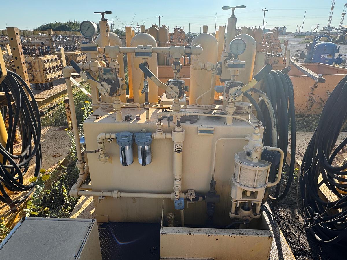 Used 3-Station Accumulator - BOP Stump