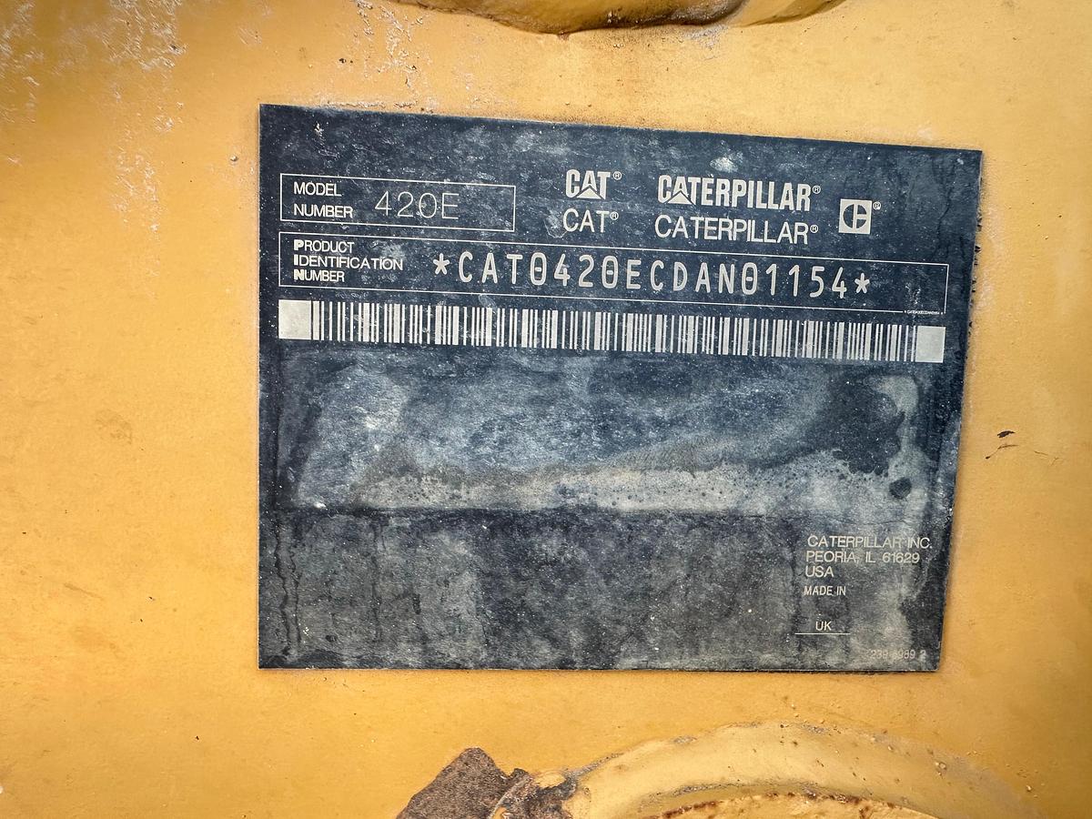 Used CAT 420E Backhoe Loader