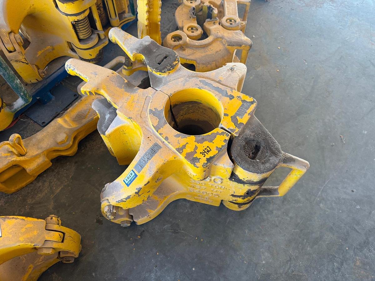 Used (2) AOT 250-Ton BN DP Elevators; (1) 4'' (1) 3 1/2''