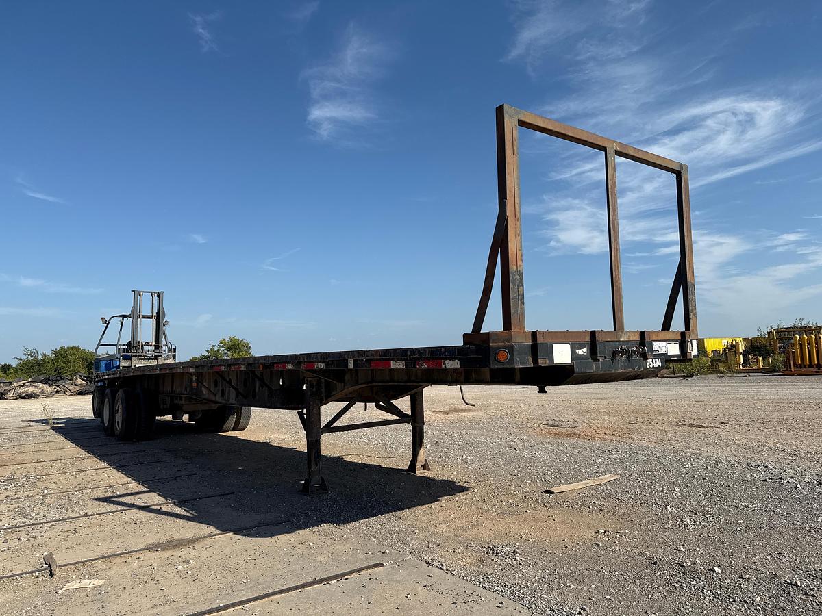 Used 2011 Bright Coop Flatbed Trailer with a Princeton PB80 2011 Piggy Back