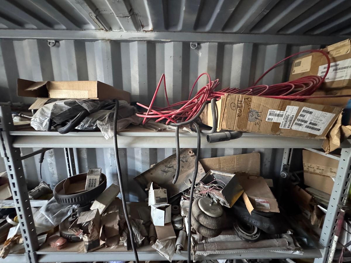 Used 20' Conex Shipping Container with Contents