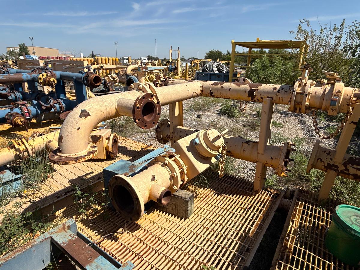 Used Worldwide 75 Horsepower Motor on a Skid