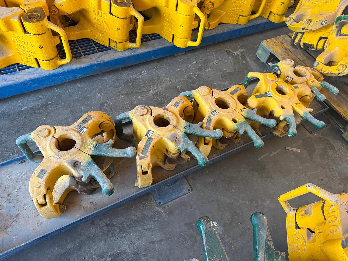 Used (6) BJ DP Elevators; (5) MAA 100-Tons (1) 75-Ton