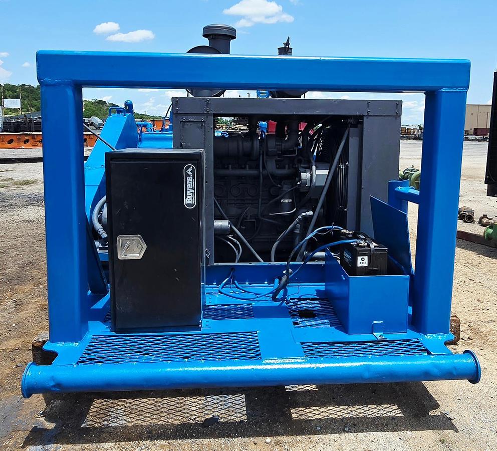 Used SMC T165 Triplex Pump Powered by Cummins 6.7