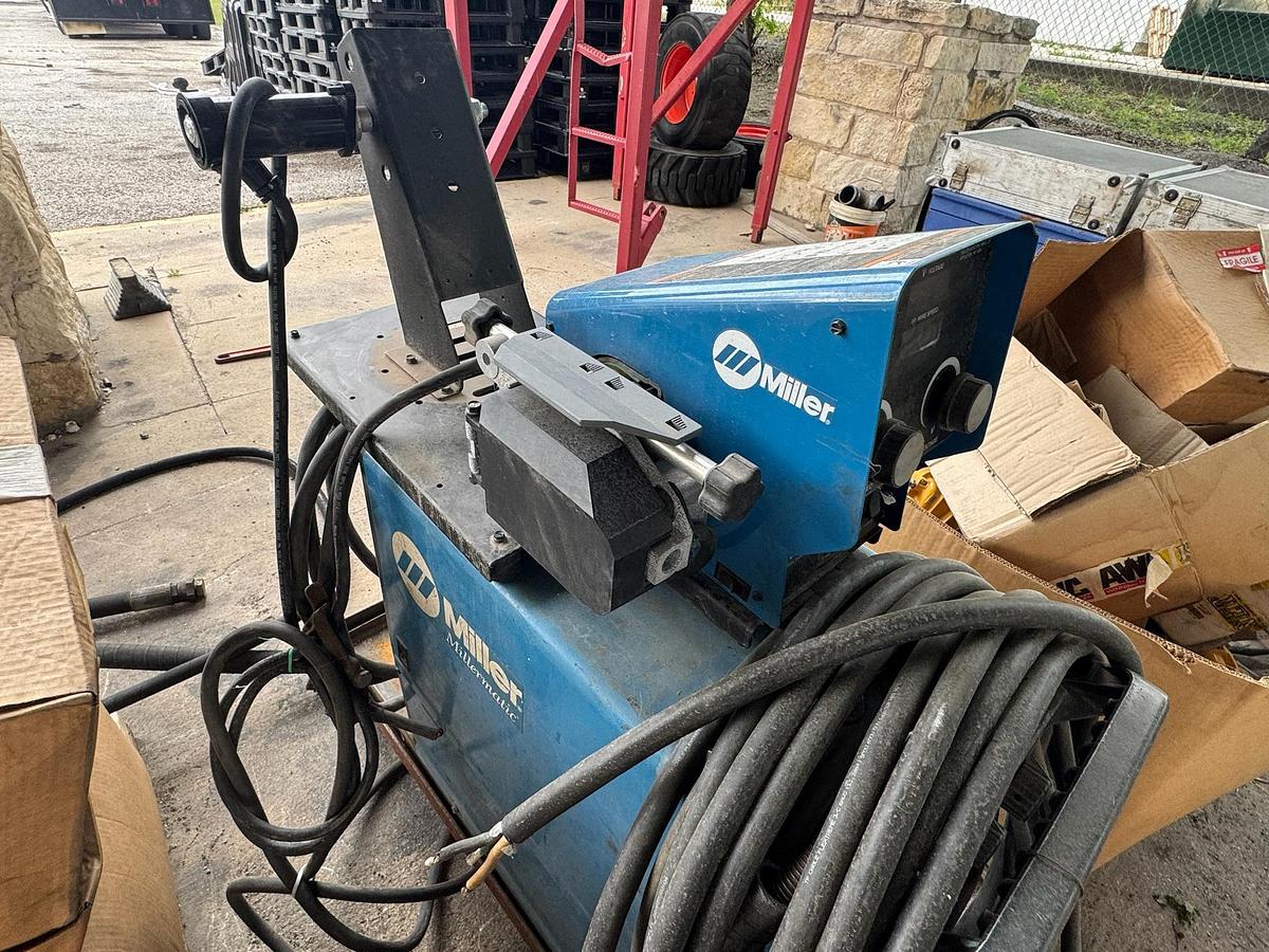 Used Miller Millermatic 250X MIG Welder with Wire Feeder