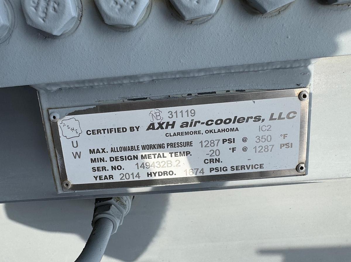 Used Electric Natural Gas Compressor Skid with Separator and Aftercooler