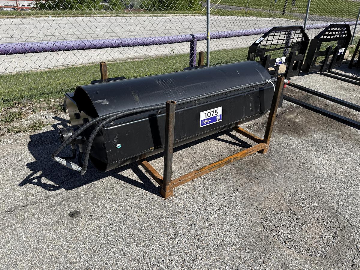 Used 2026 GIYI GY-VR59 Vibratory Roller Skid Steer Attachment (UNUSED)