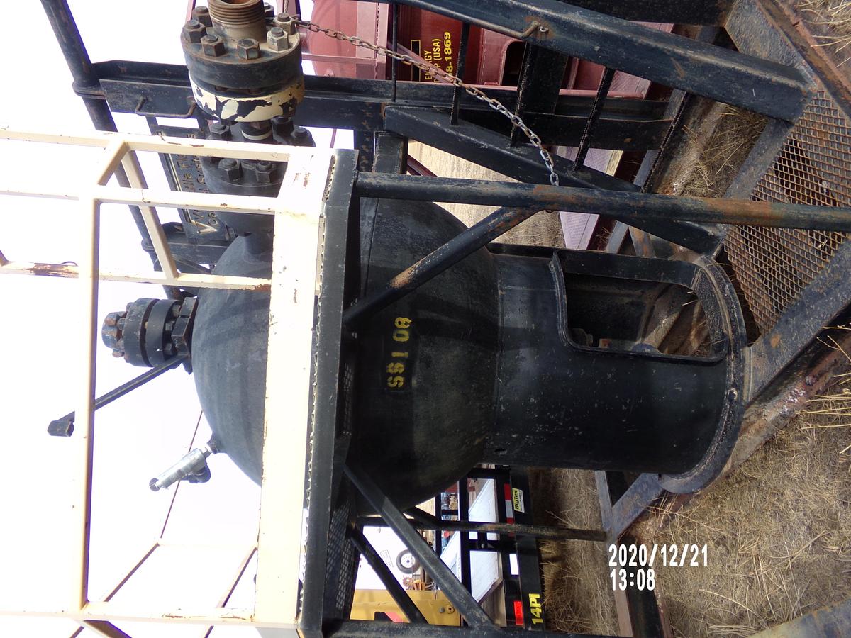 Used 1 M3 5000 PSI Skid Mounted Sand Separator