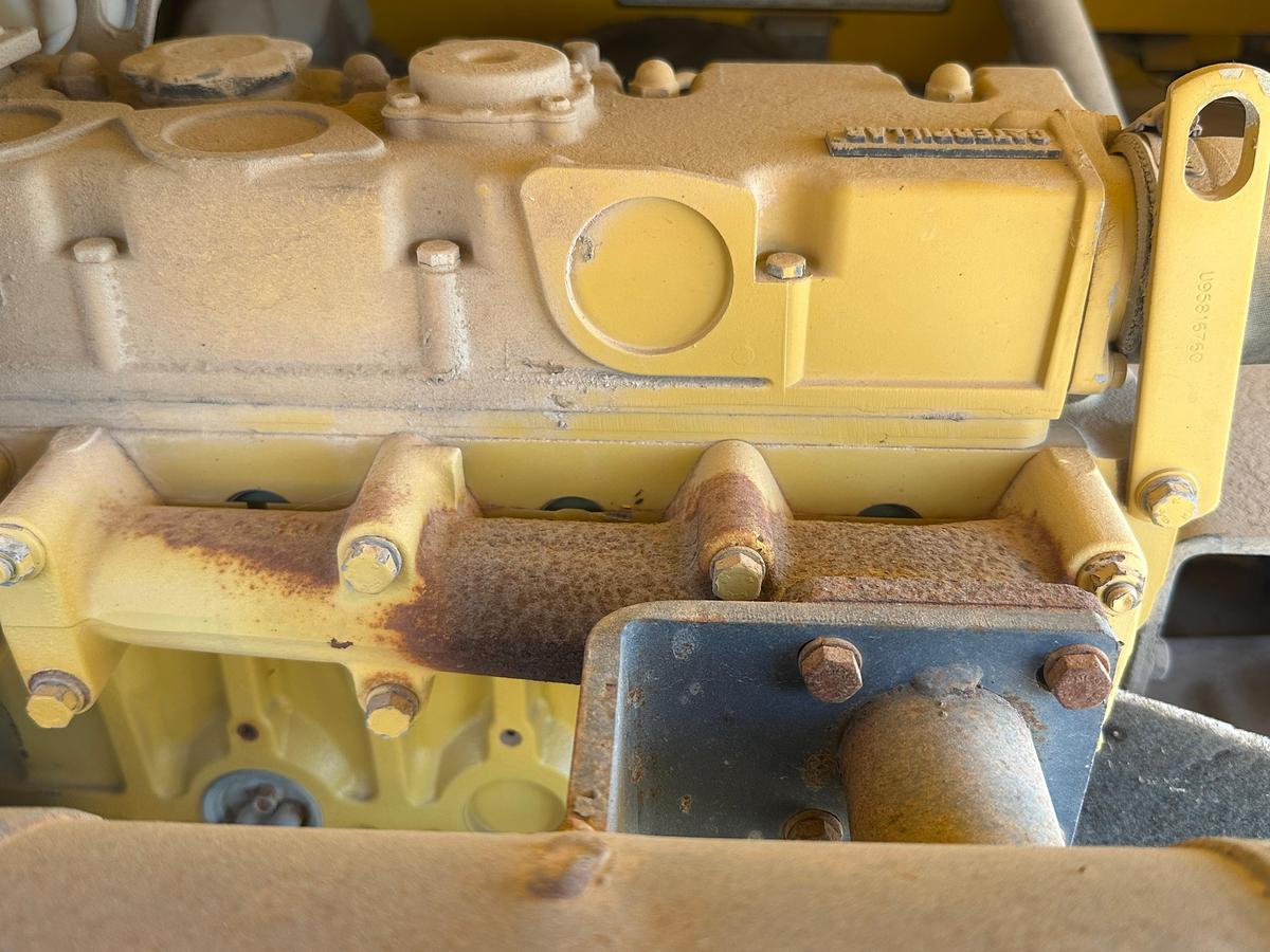 Used Allmand Maxi-Lite V 8kw Light Plant with Cat Engine, Inoperable, Missing Wheels.