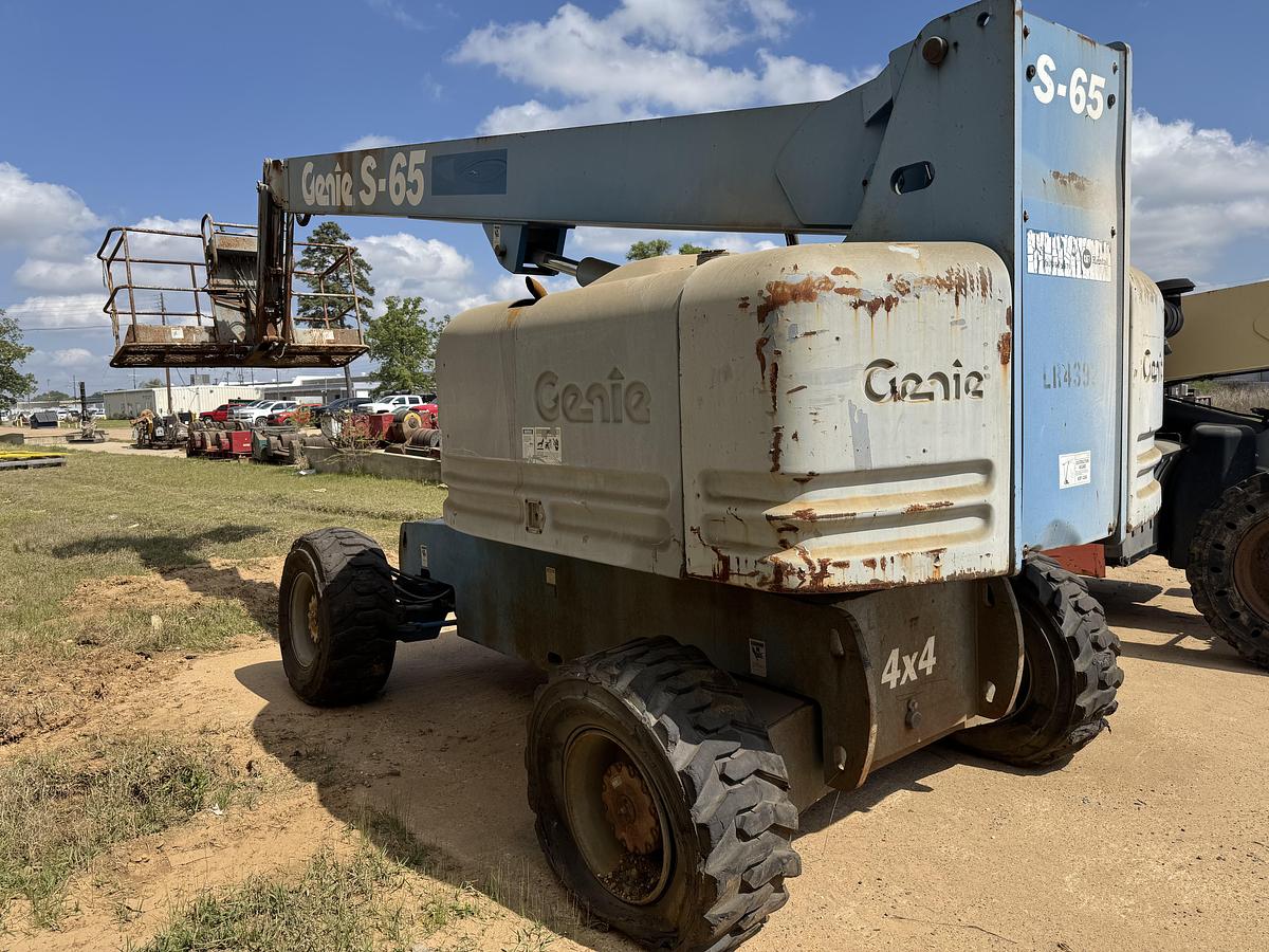 Used 2002 Genie S-65 4x4 Telescopic Boom Lift