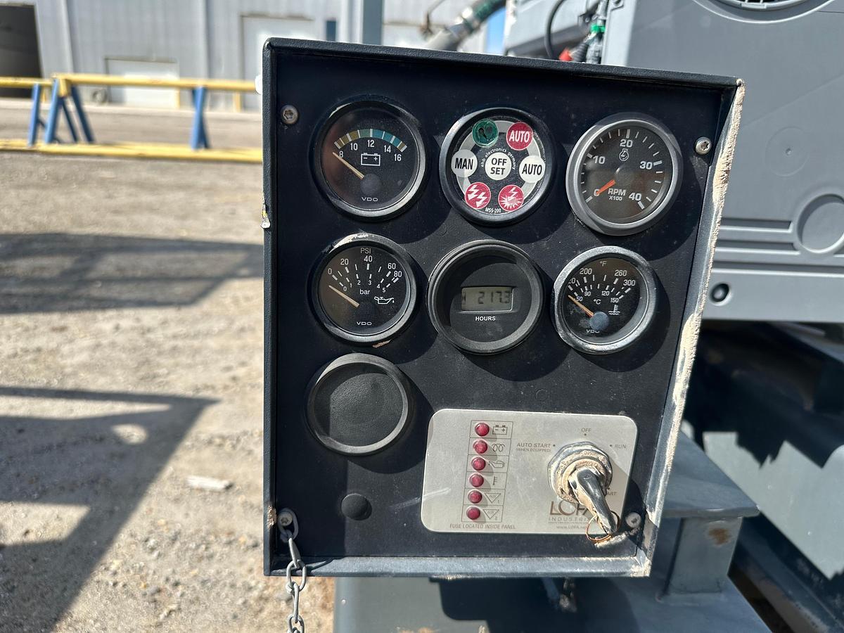 Used Skidded Cornell Pump with DeuzDiesel Engine