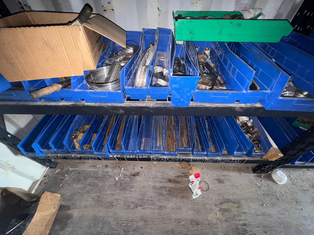 Used 20' Conex Shipping Container with Contents