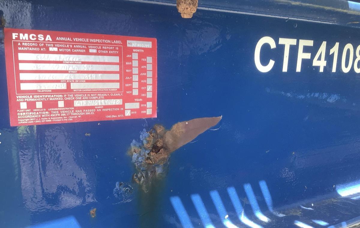 Used Clark 660 Cement Bulk Trailer