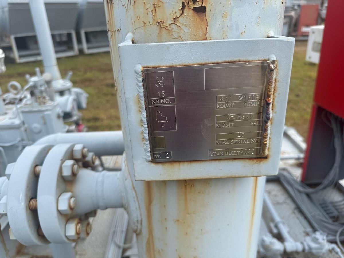 Used 2020 Engine-Driven Natural Gas Compressor, Skidded