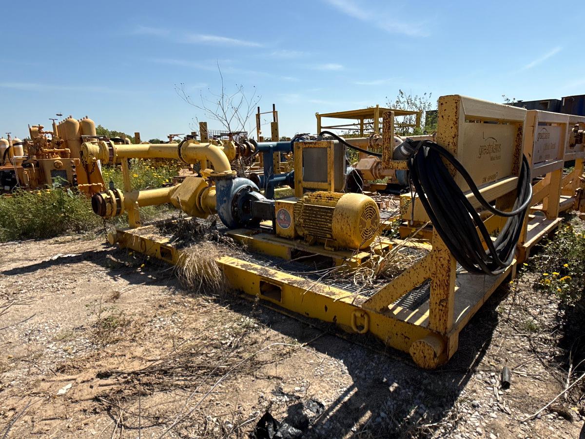 Used Forum 8x6x14 Transfer Pump With a Baldor T30 75 Horsepower Electric Motor