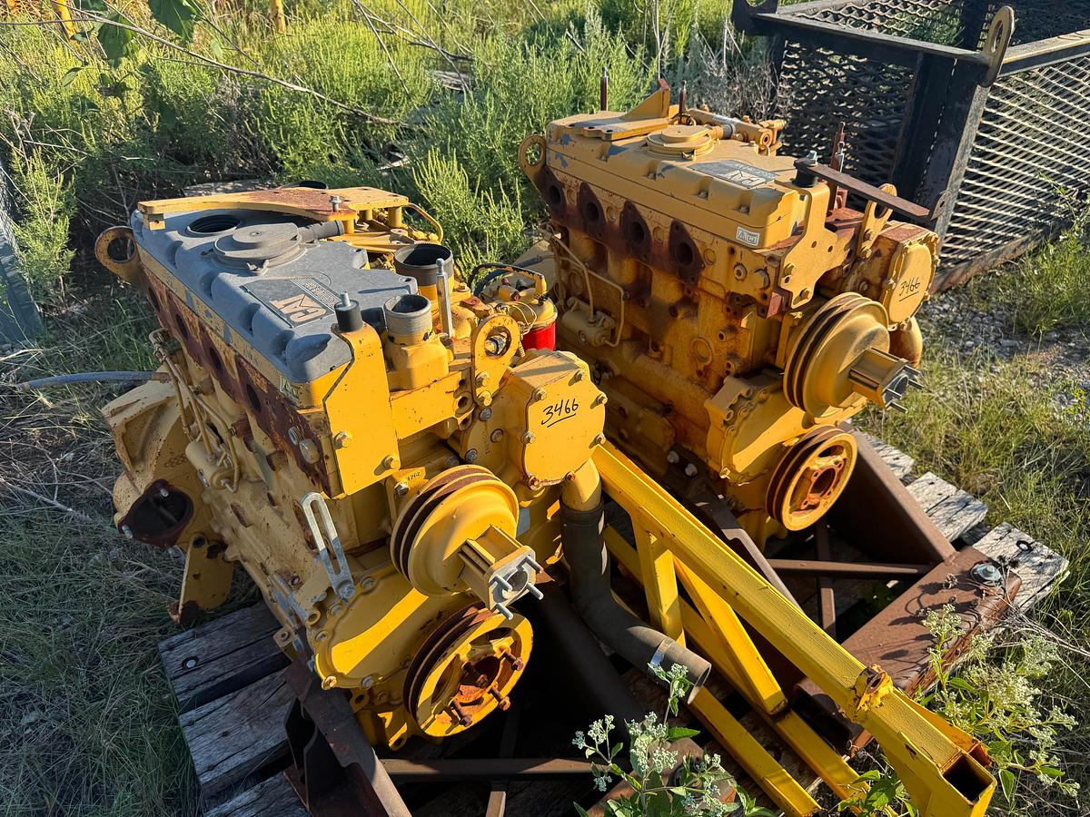 Used (2) CAT C4.4 ACERT Diesel Engines