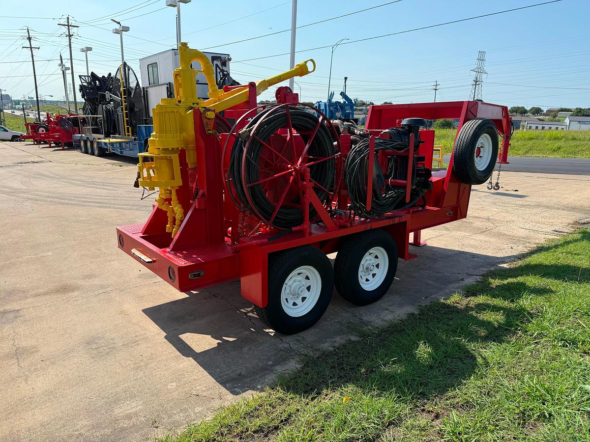 Used KING OIL TOOLS 3PS-14 Power Swivel - 85 Ton - Cummins QSB Diesel Engine - Remote Control - NICE!