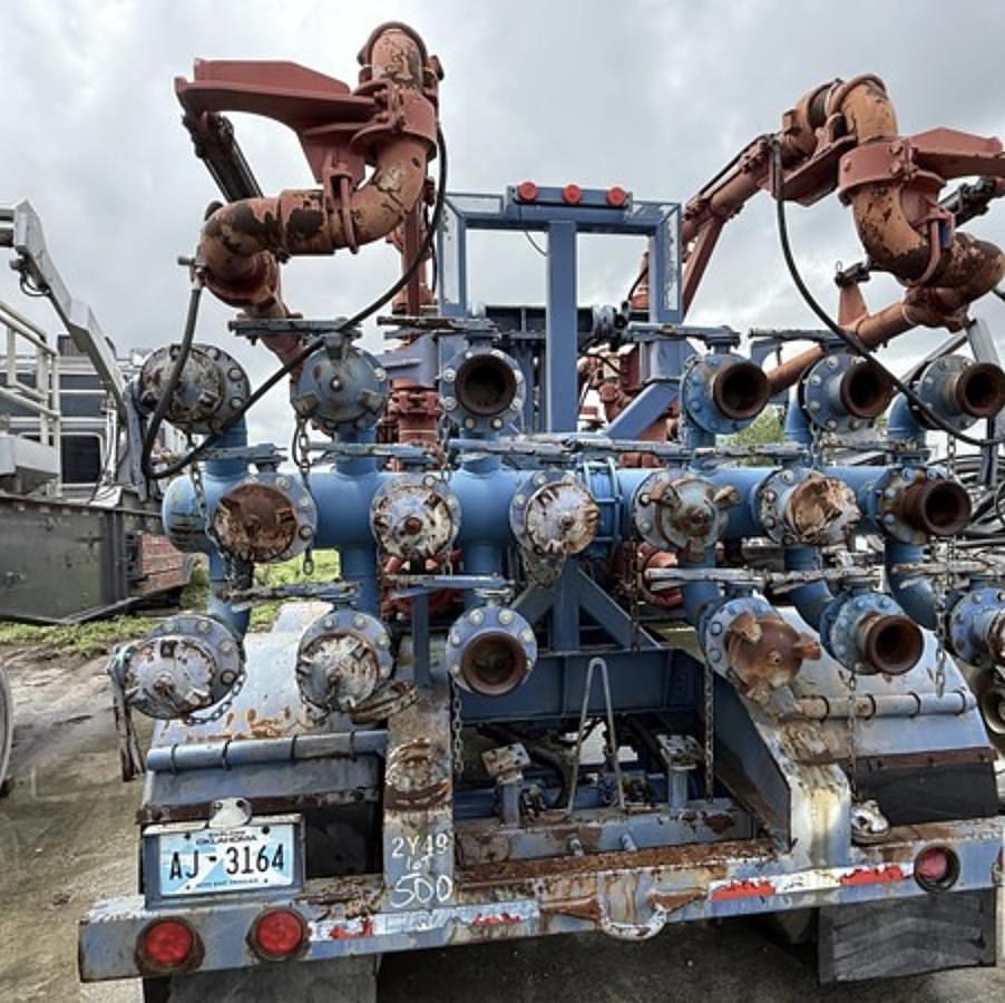 Used 2012 Worley Welding Works Frac Missile Manifold Trailer