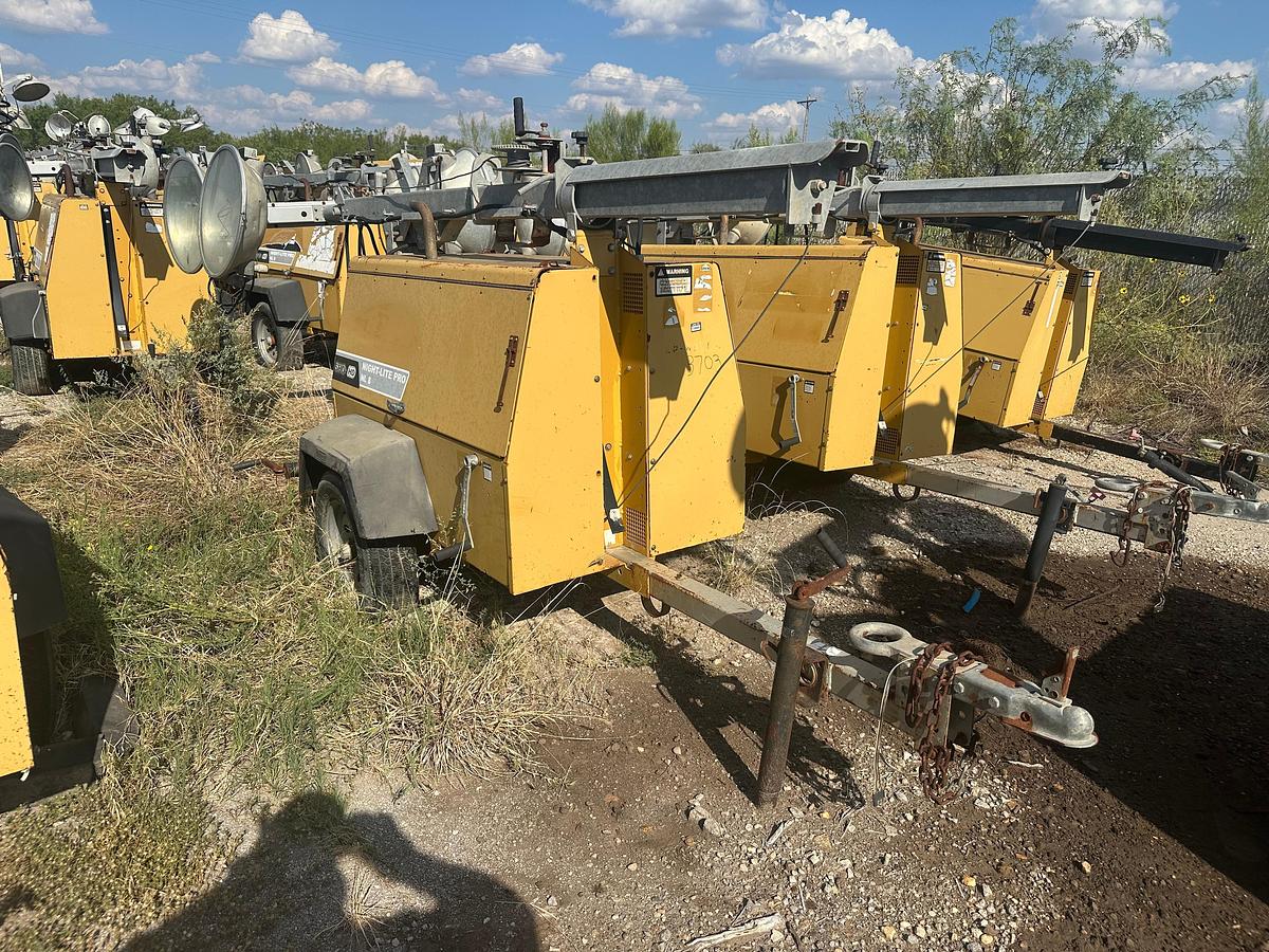 Used Allmand Night-Lite Pro NL 8 8KW Light Plant with CAT Engine