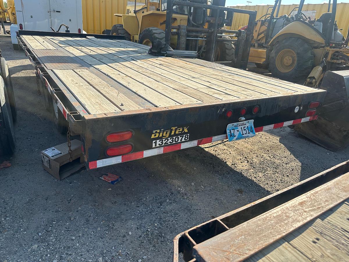 Used Big Tex 120A Bumper Pull 18' Deck Trailer