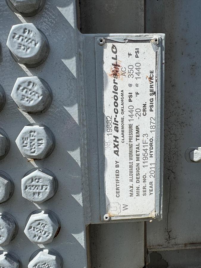 Used 2013 Natural Gas Compressor Package, Skidded