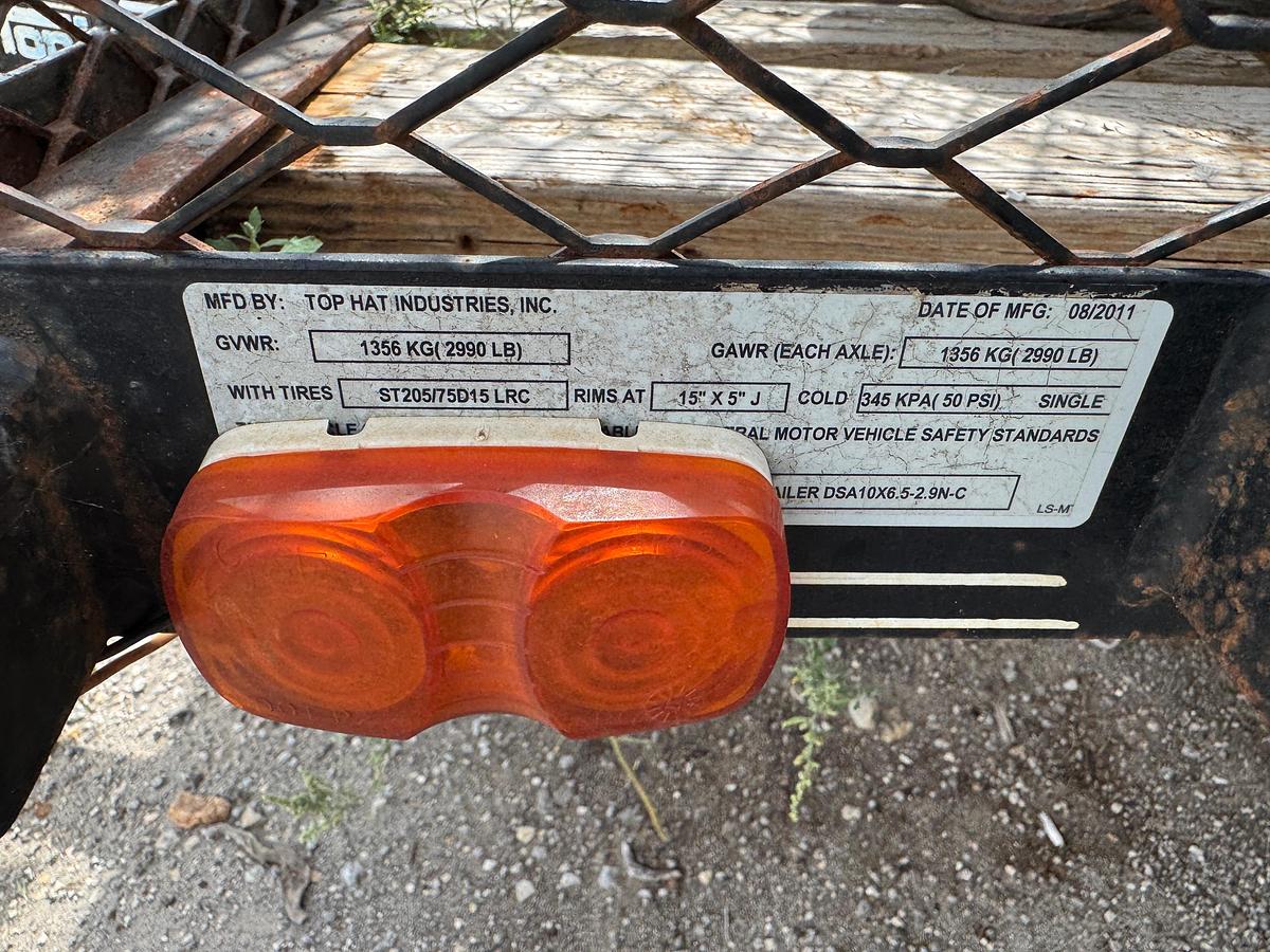 Used 2011 Top Hat Utility Trailer