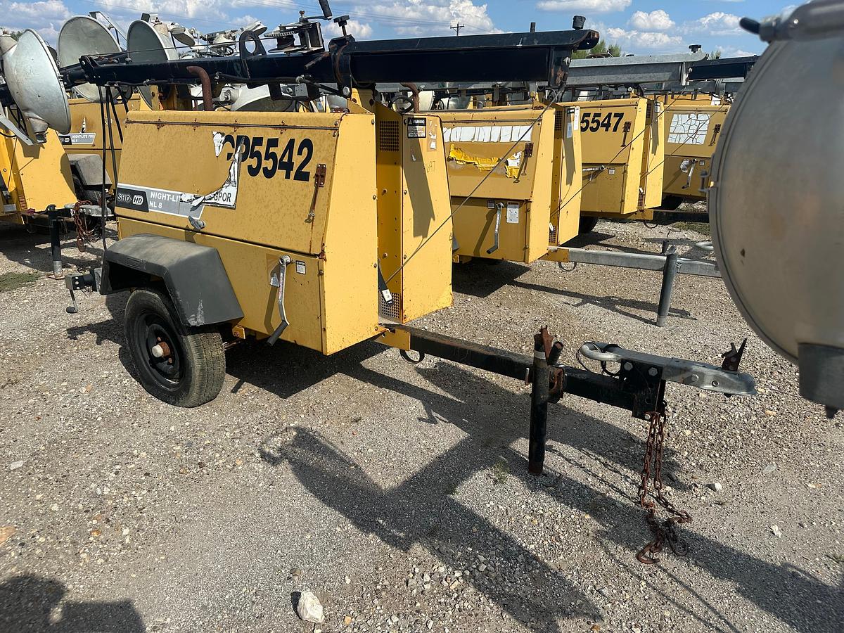 Used Allmand Night-Lite Pro NL 8 8KW Light Plant with CAT Engine