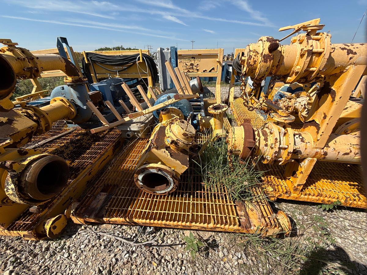 Used 8x6x14 Transfer Pump on a Skid