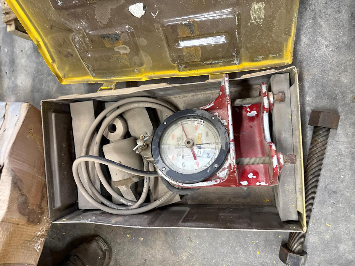 Used Tong Line Pull Gauge