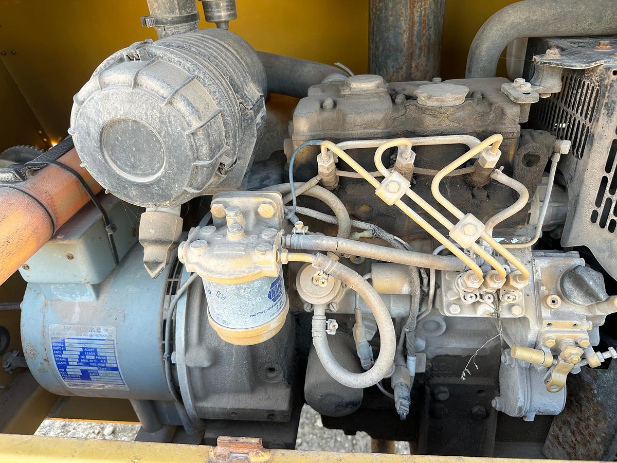 Used Allmand NightPro NL8 8kw Light Plant with CAT Engine