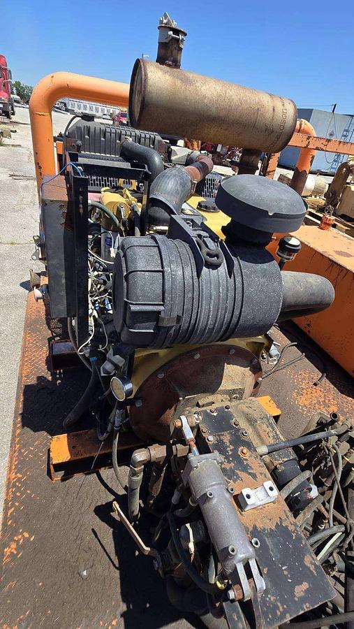Used Caterpillar C4.4 Engine, Skidded