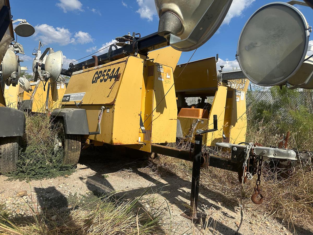 Used Allmand Night-Lite Pro NL 8 8KW Light Plant with CAT Engine
