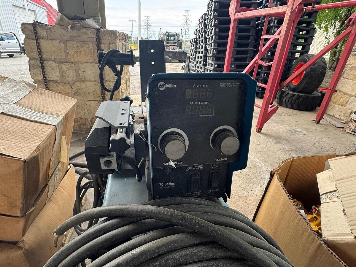 Used Miller Millermatic 250X MIG Welder with Wire Feeder