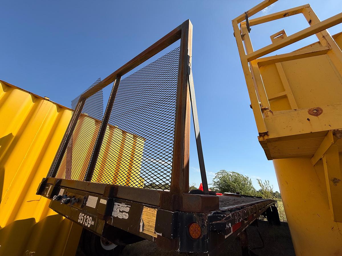 Used 2010 Bright Coop Flatbed Trailer