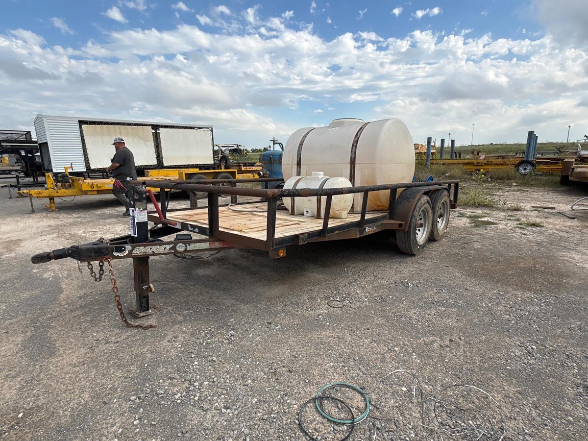 Used 16ft Maxey Pressure Washer Trailer