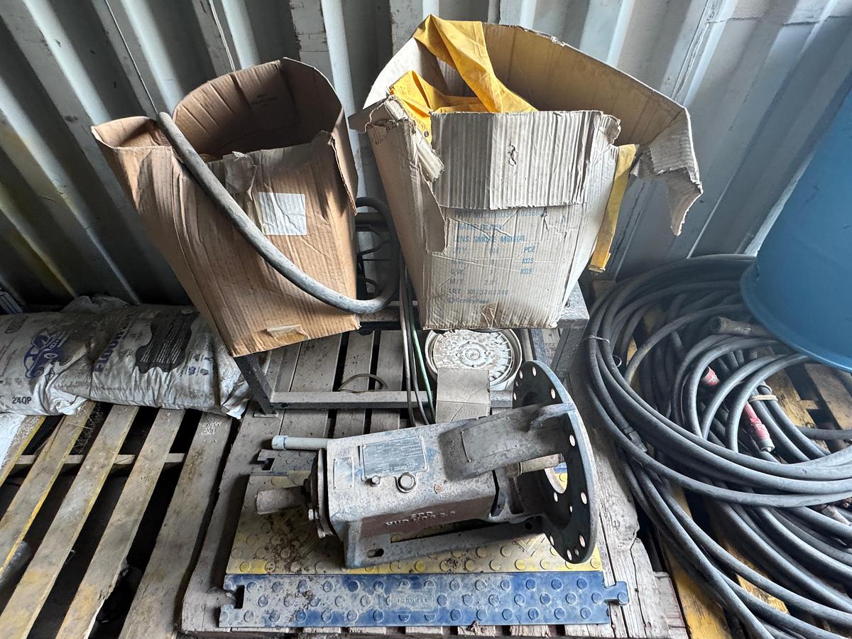 Used 20' Conex Shipping Container with Contents