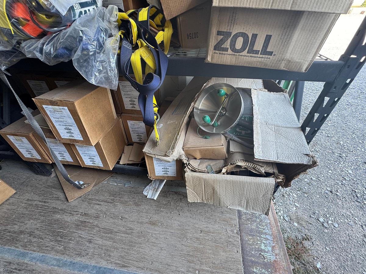 Used 20' Conex Shipping Container with Contents