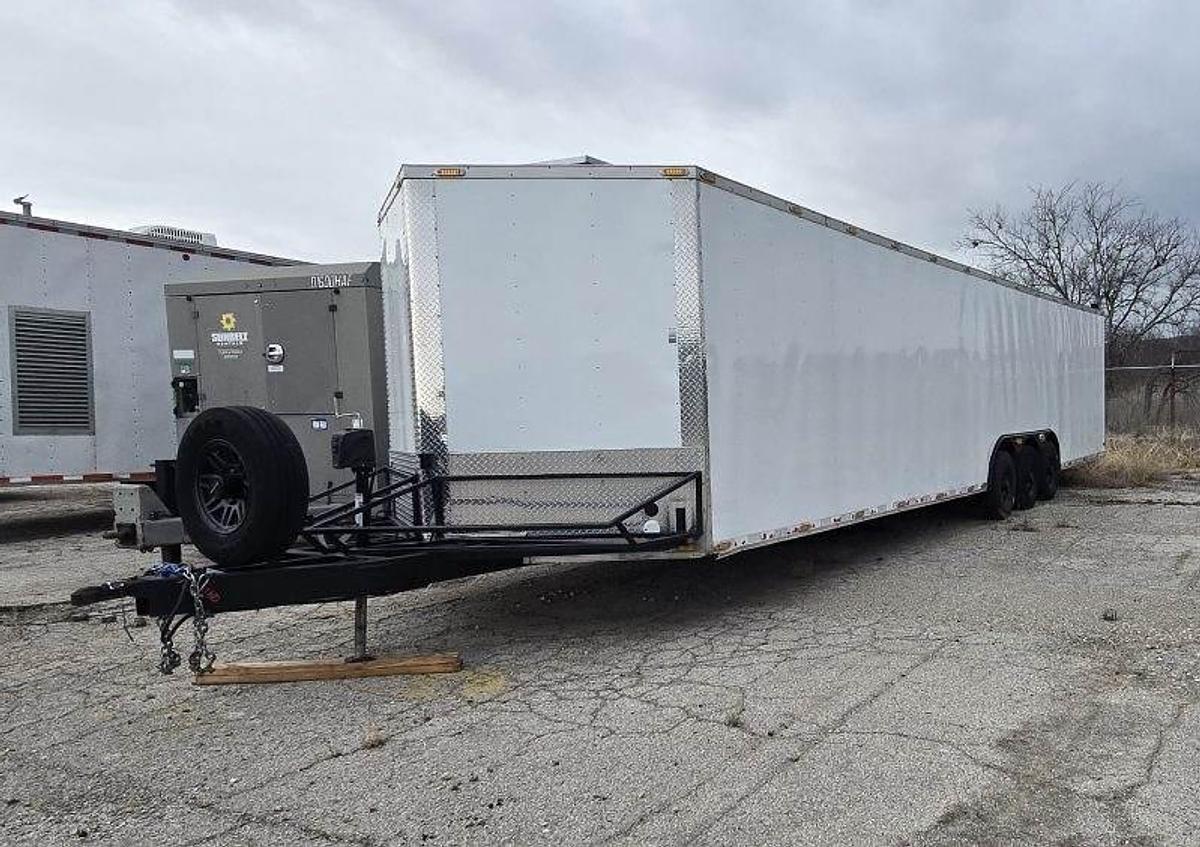 Used 2021 Heavy Duty V-Nose Enclosed Cargo Trailer