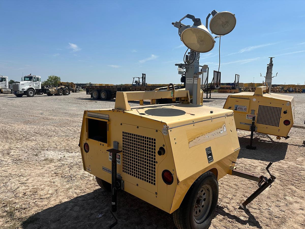 Used Allmand maxi-lite V 8kw Light Plant, Inoperable No Generator.