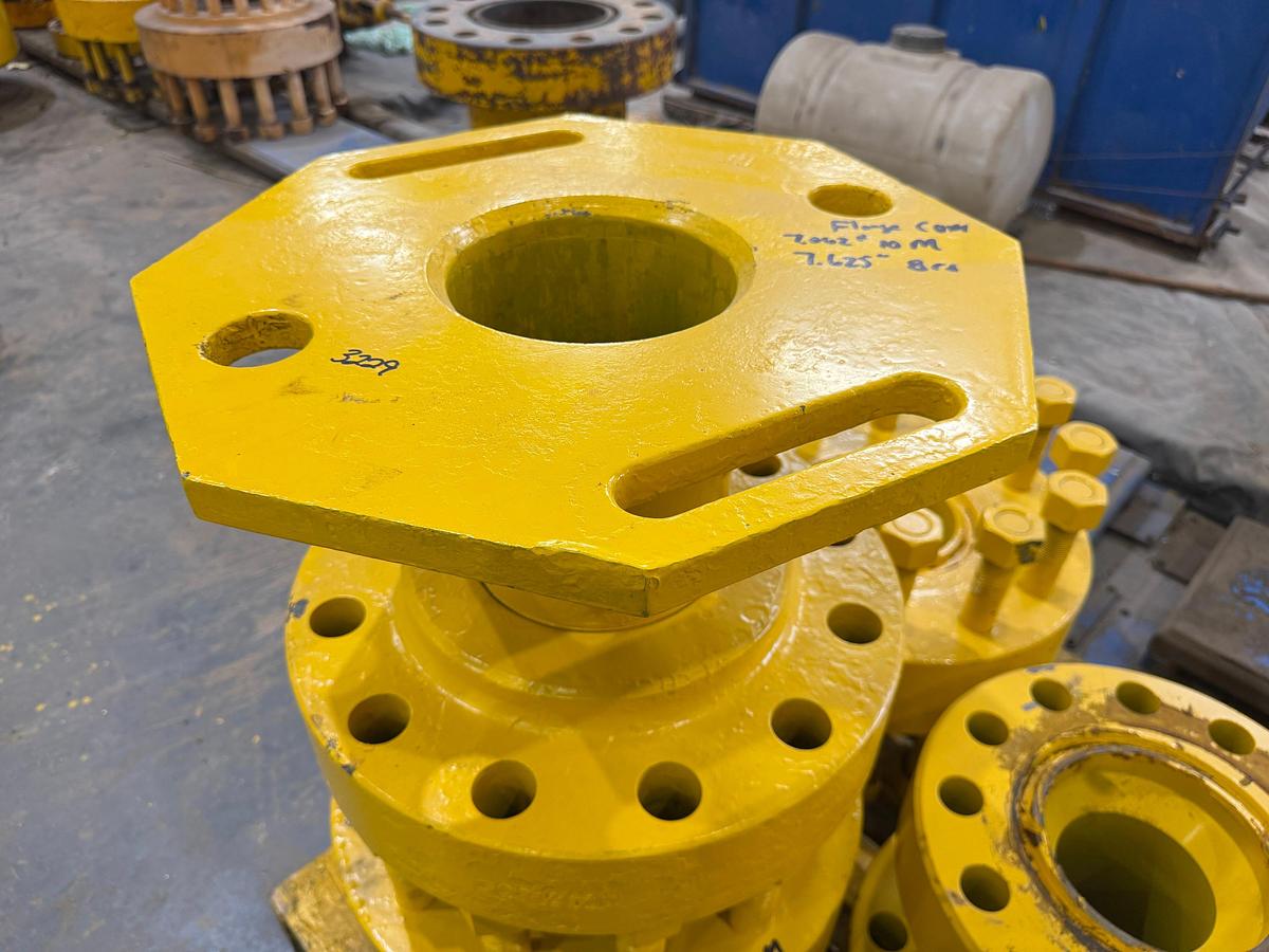 Used 7.062-10m x 7.625-8RD Companion Flange with Workplate